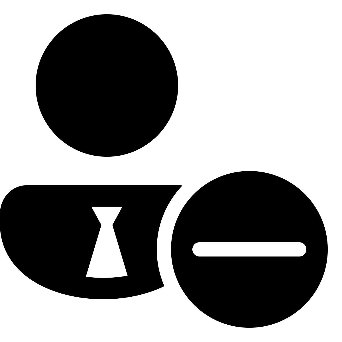 windows 11 filled style retirer administrateur icon