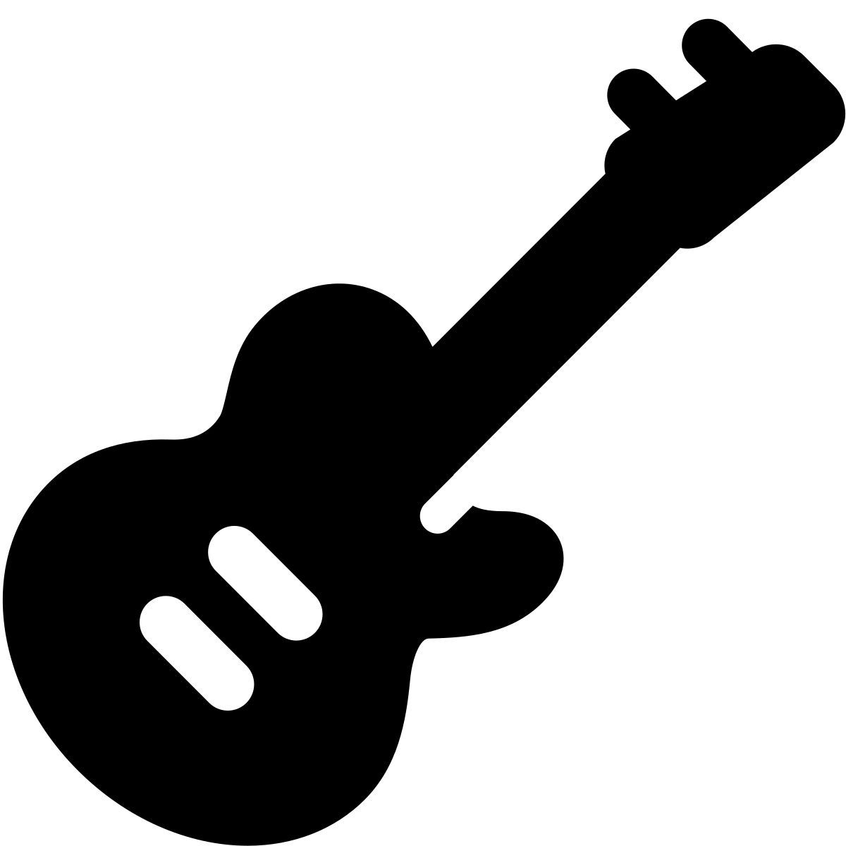 windows 11 filled style música rock icon