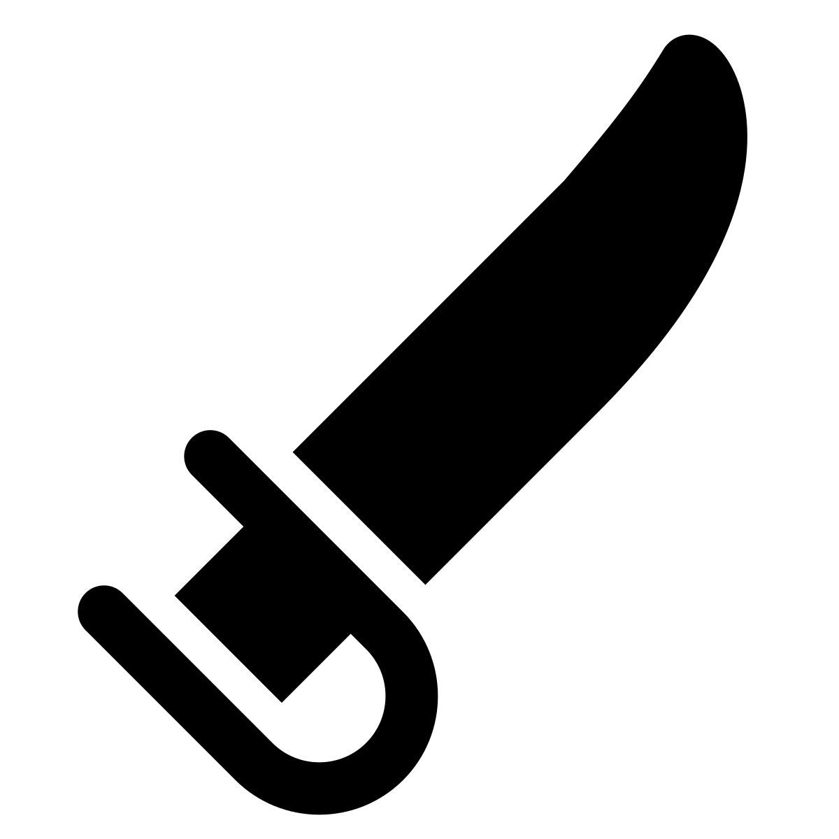 windows 11 filled style saber weapon icon