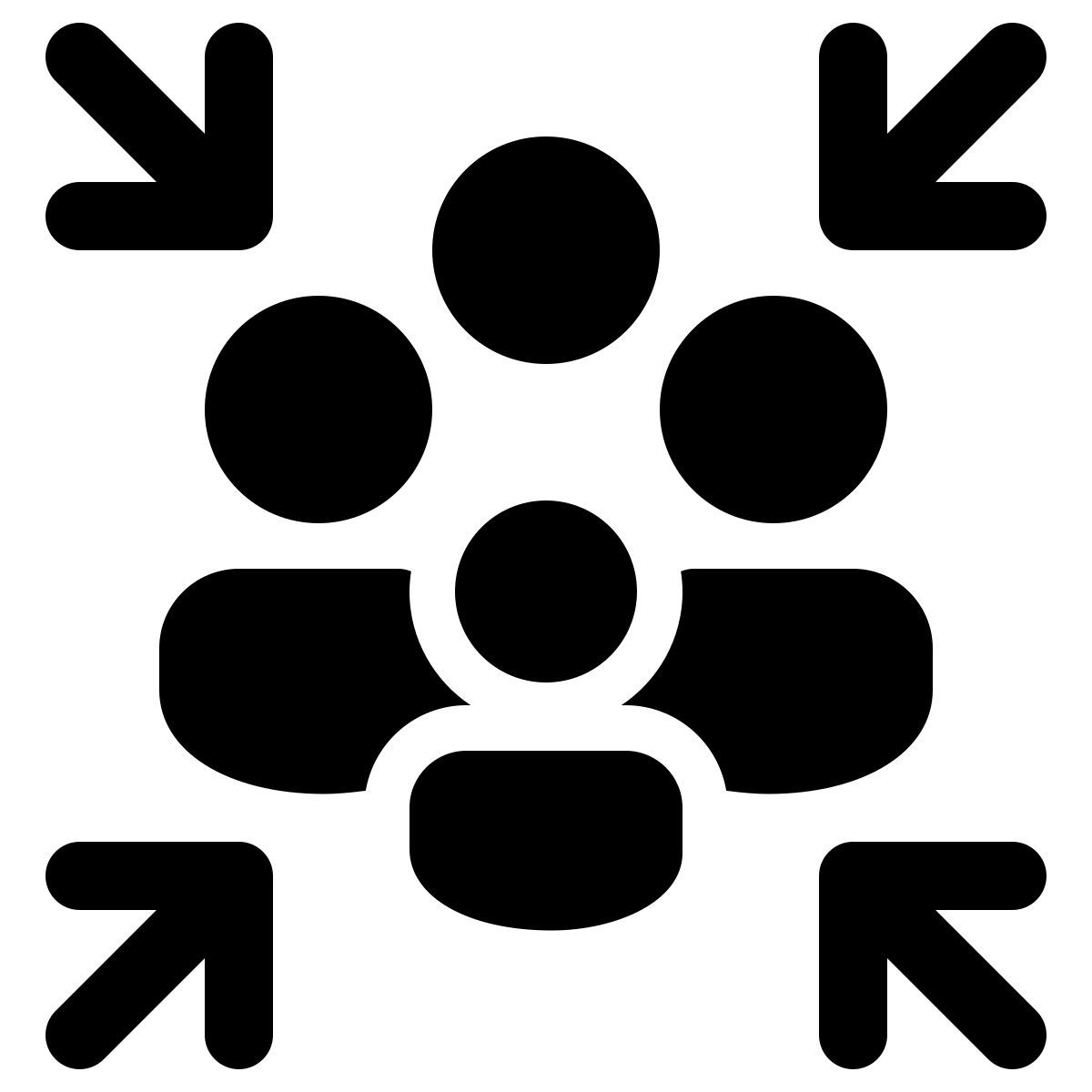 windows 11 filled style sicherheitssammelplatz icon