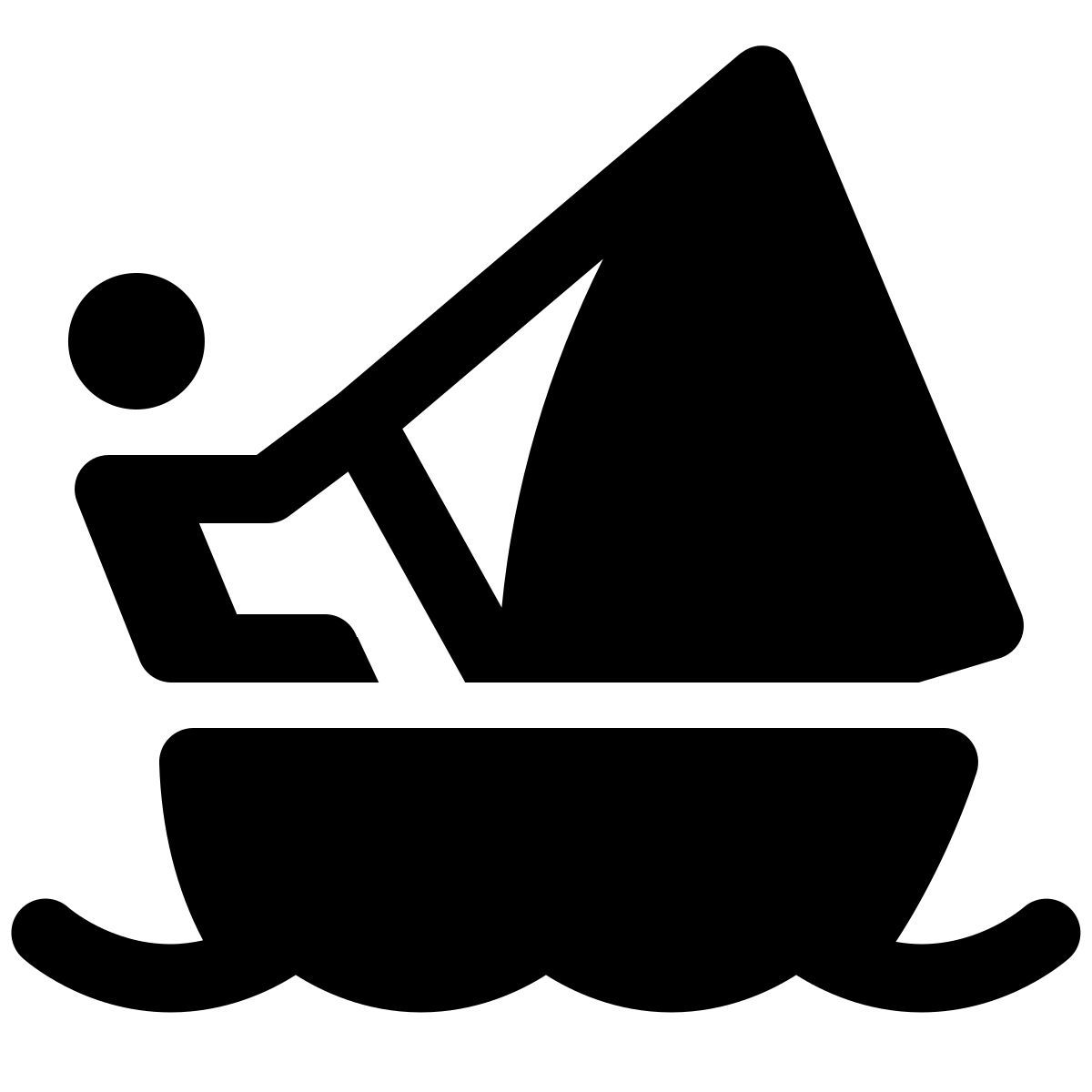 windows 11 filled style sailing icon