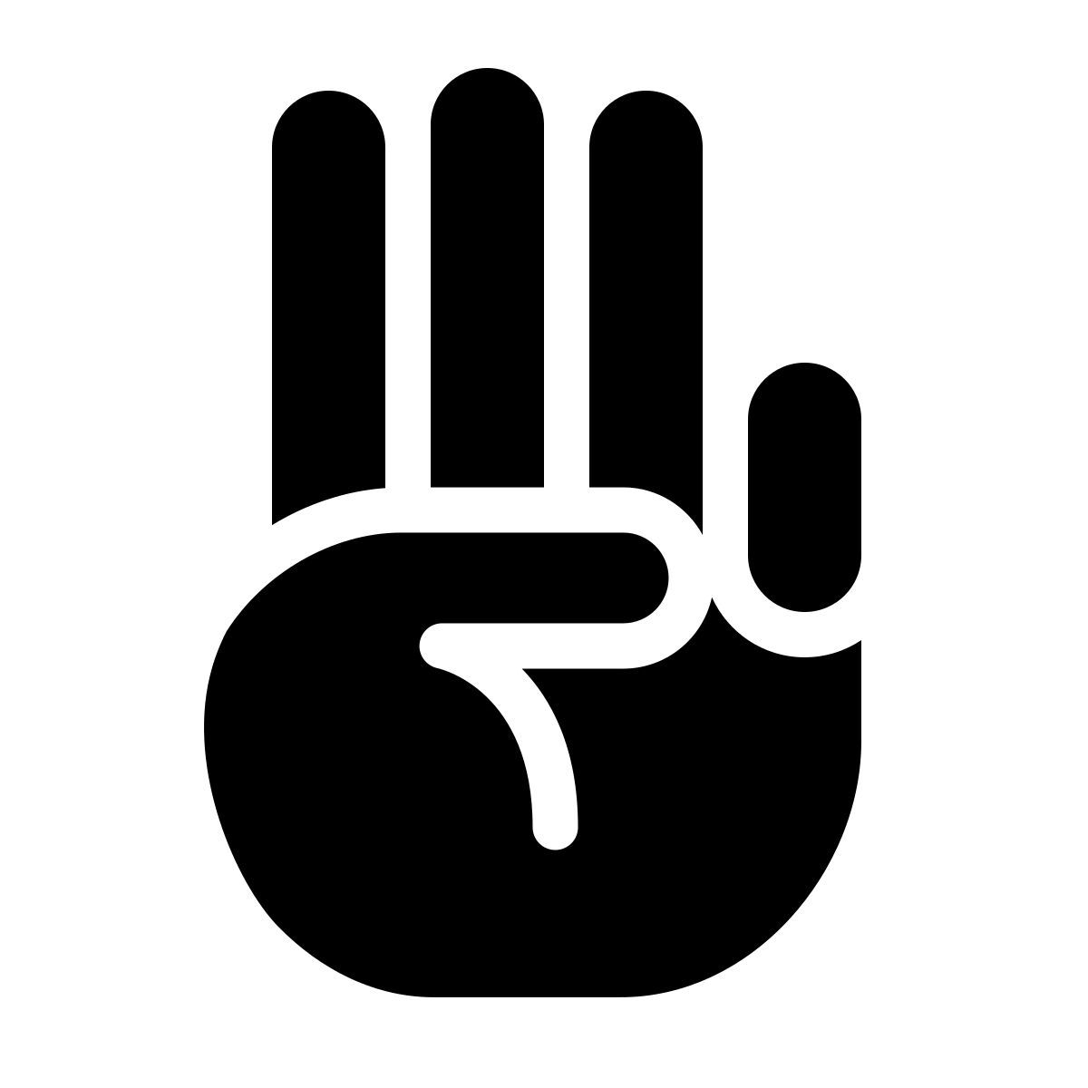 windows 11 filled style signe scout icon