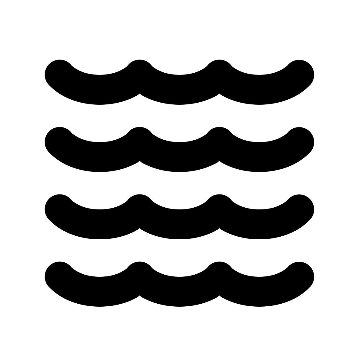 windows 11 filled style wellen icon