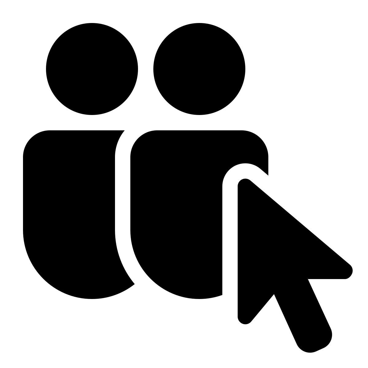 windows 11 filled style 选择用户 icon