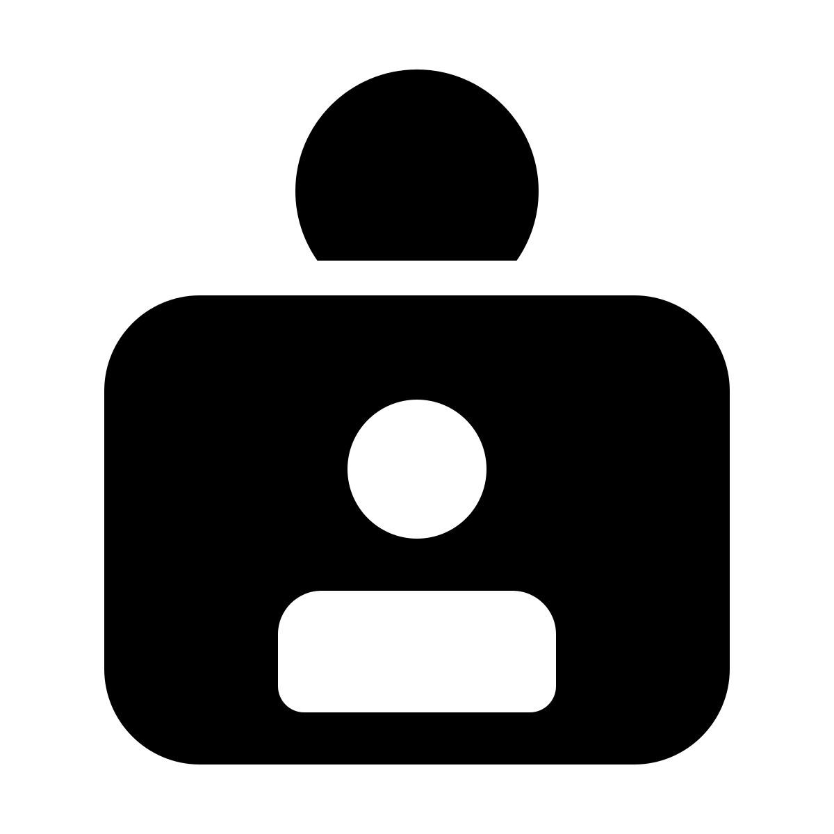 windows 11 filled style selfie icon