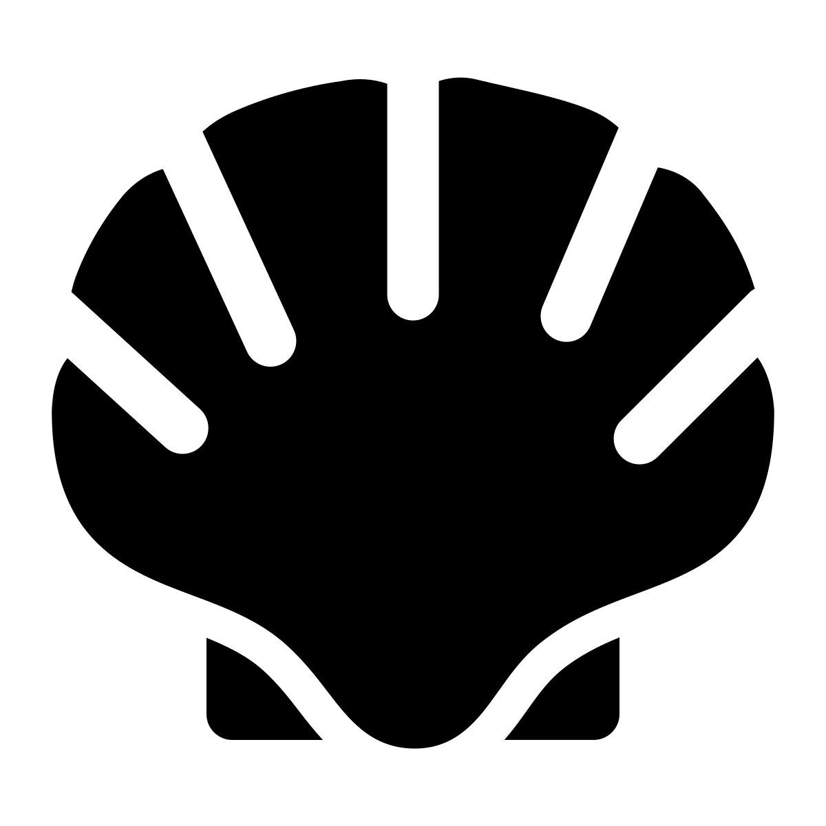 windows 11 filled style shellfish icon