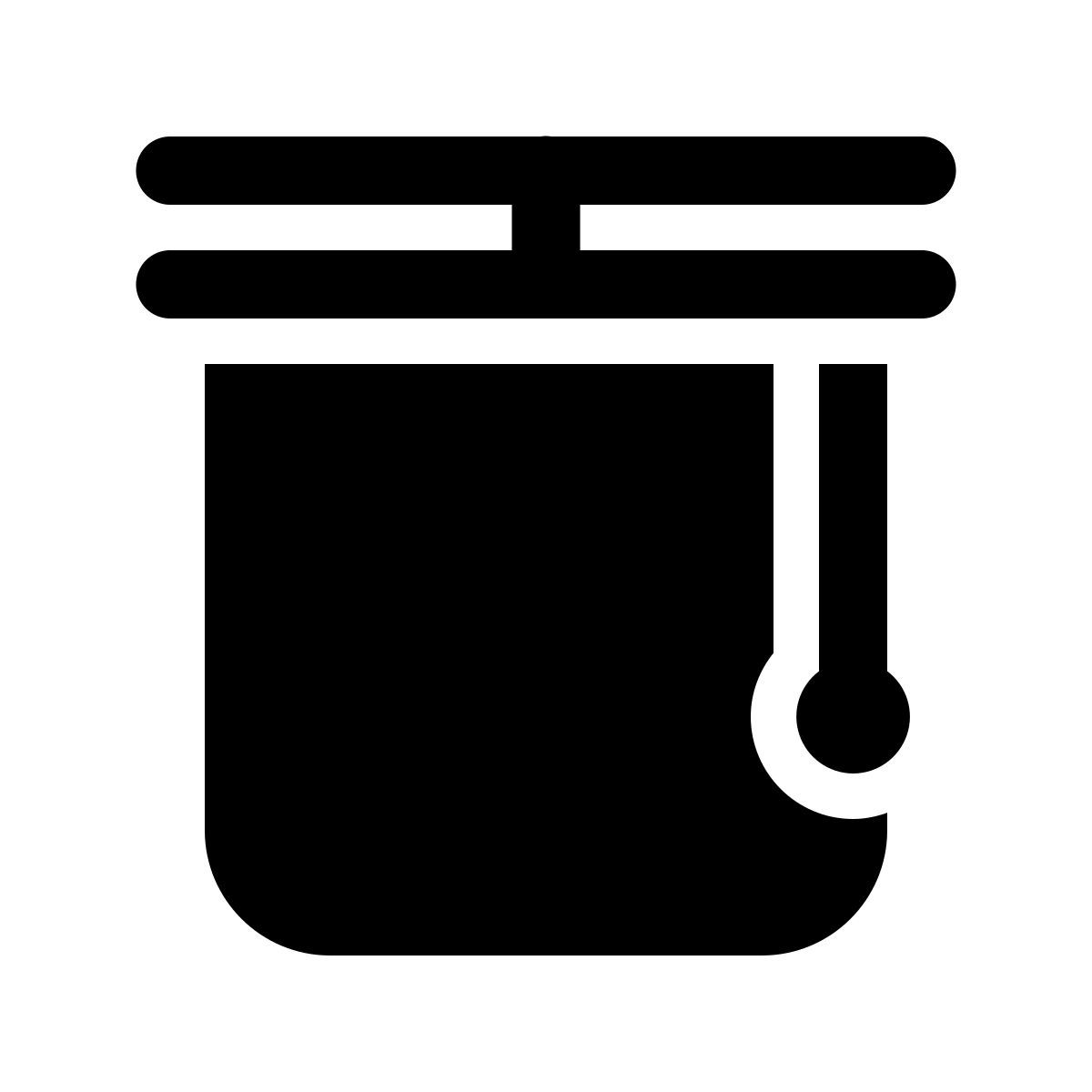 windows 11 filled style shutter open icon