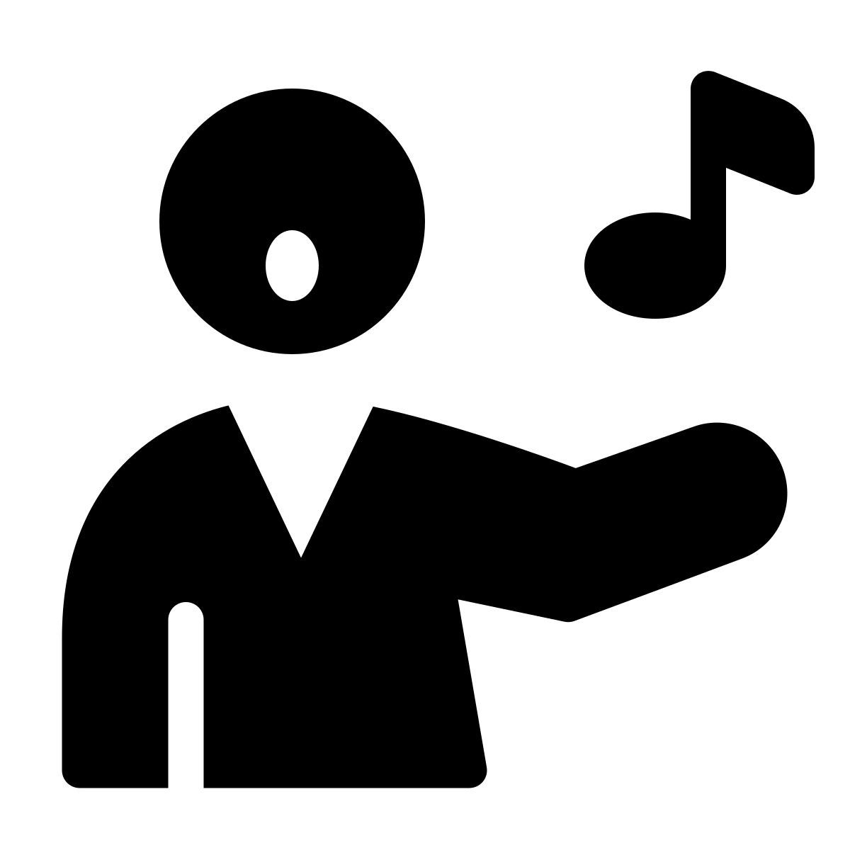 windows 11 filled style profesora de canto icon