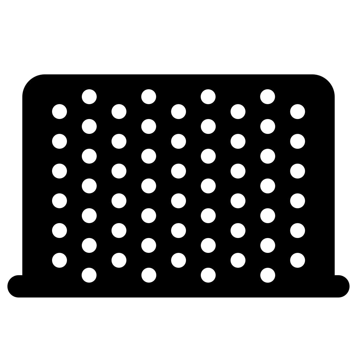 windows 11 filled style fußballtor icon