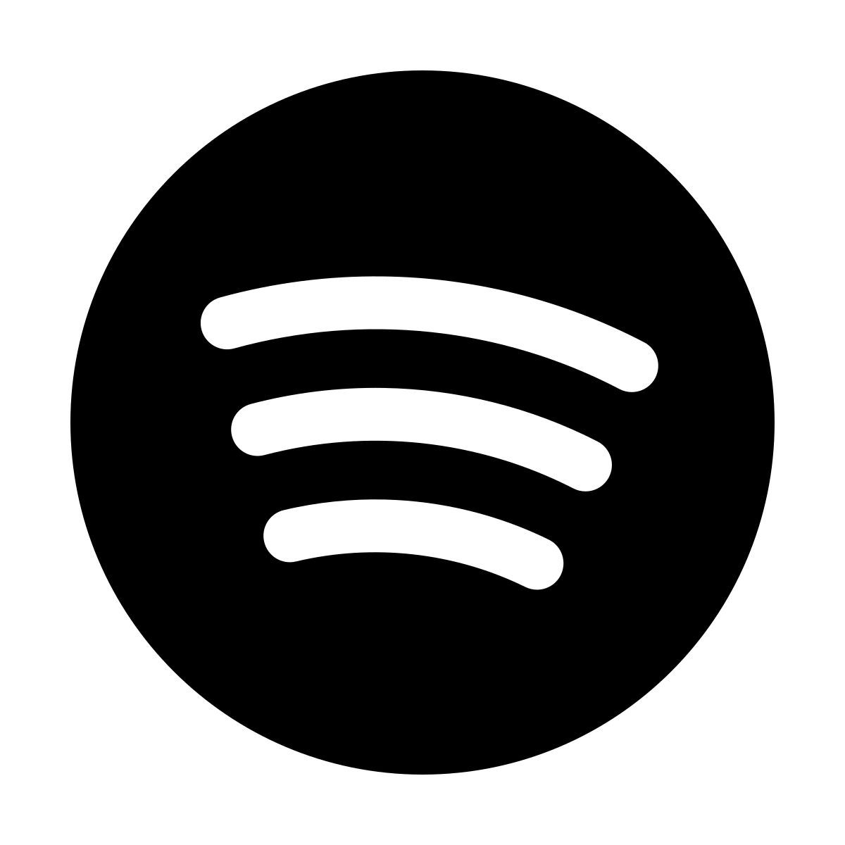 windows 11 filled style spotify icon