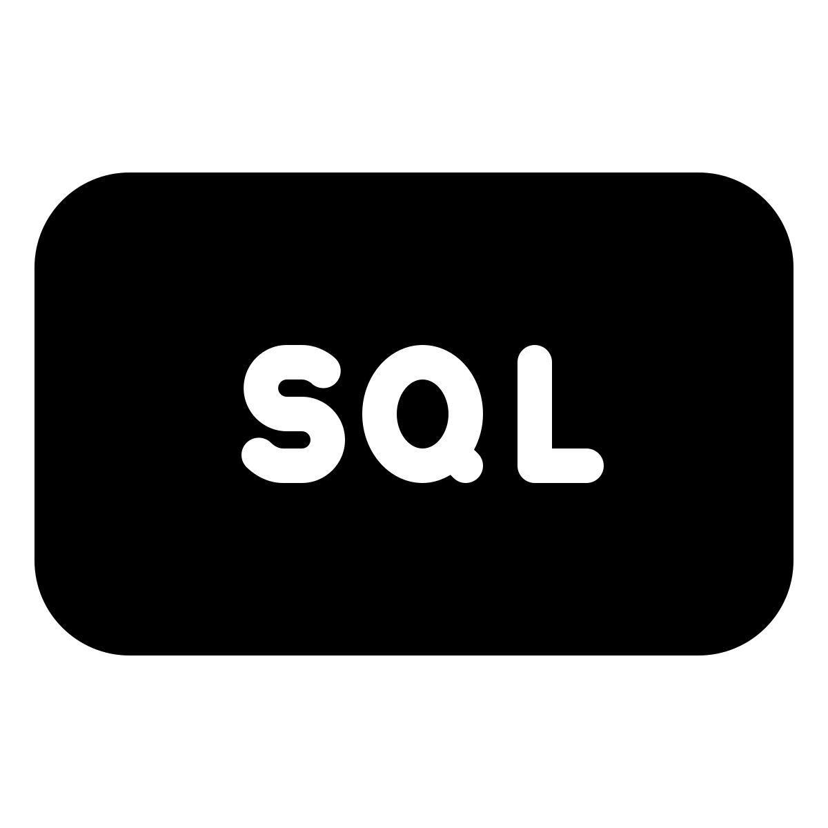 windows 11 filled style sql icon