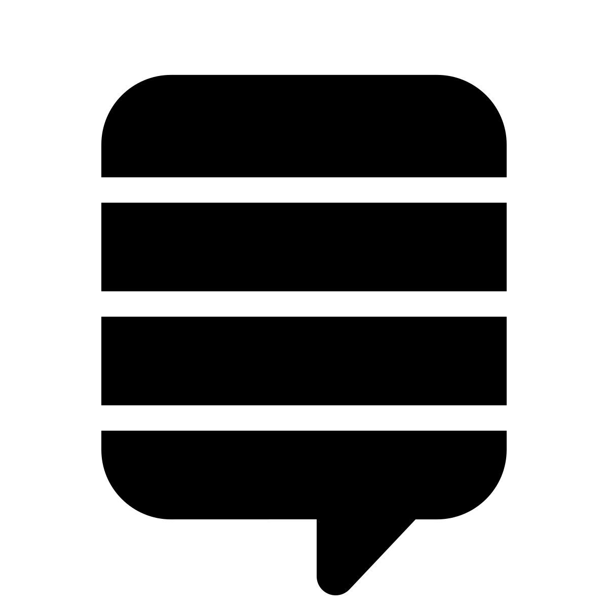 windows 11 filled style stack exchange icon