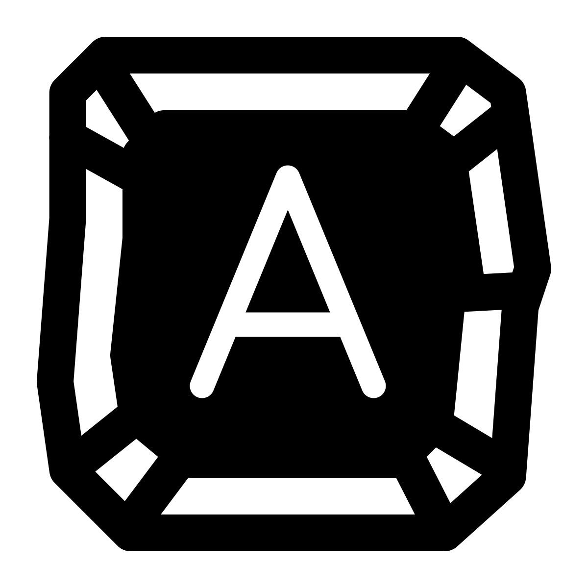 windows 11 filled style inscripción de piedra icon