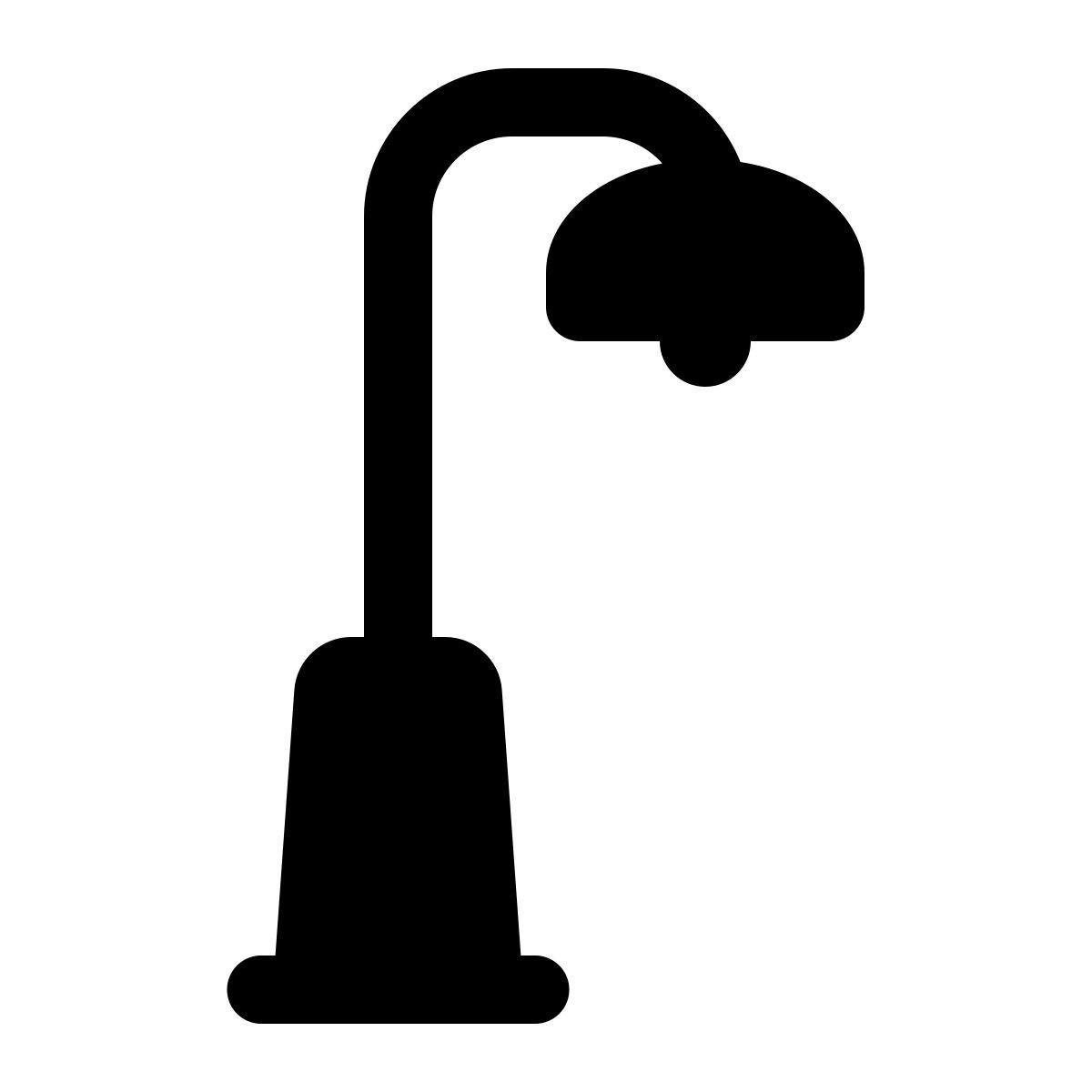 windows 11 filled style 가로등 icon