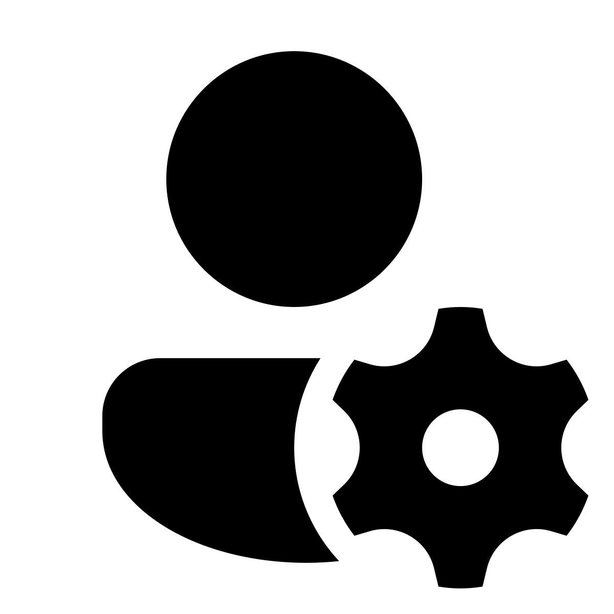 windows 11 filled style administrateur système masculin icon