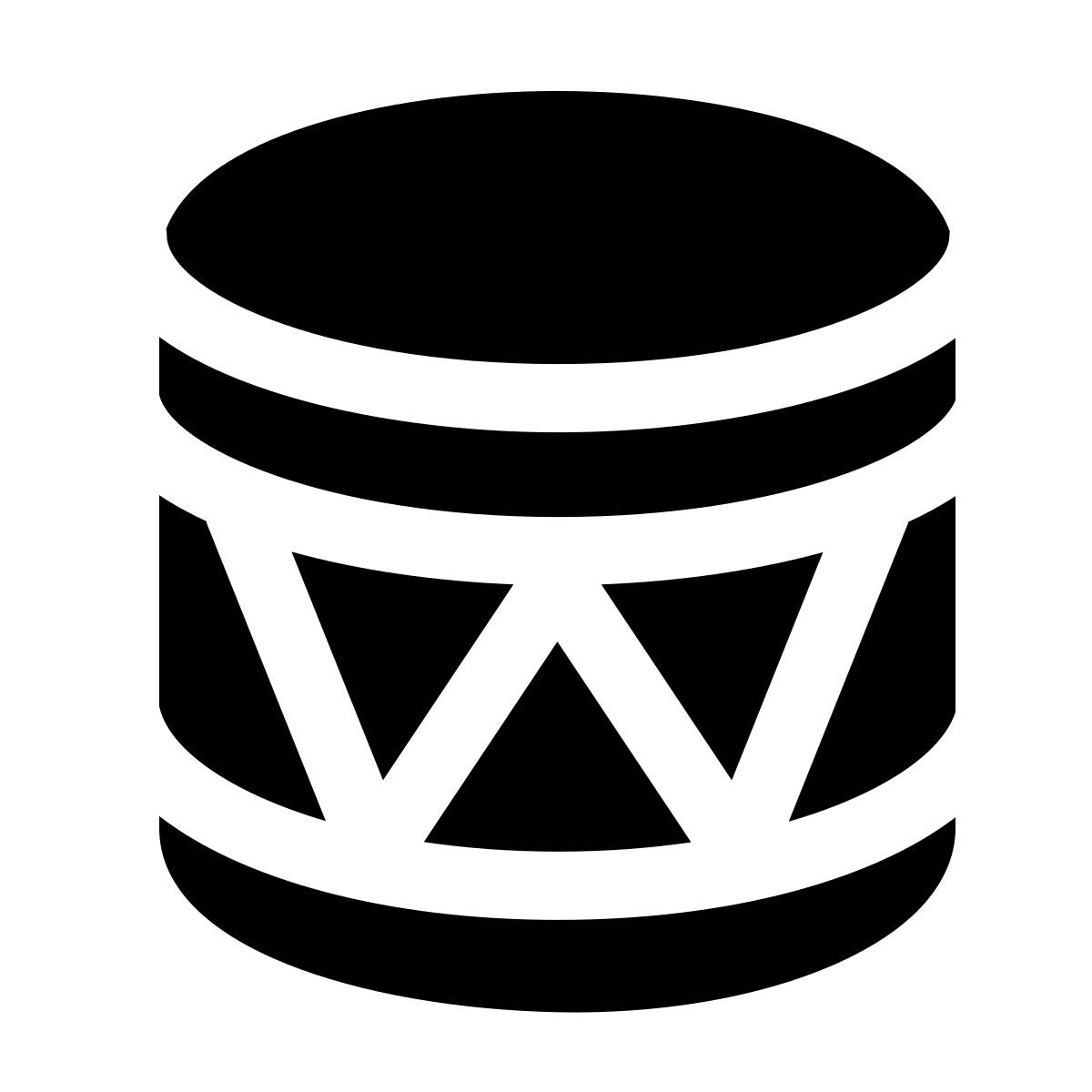 windows 11 filled style trommel icon