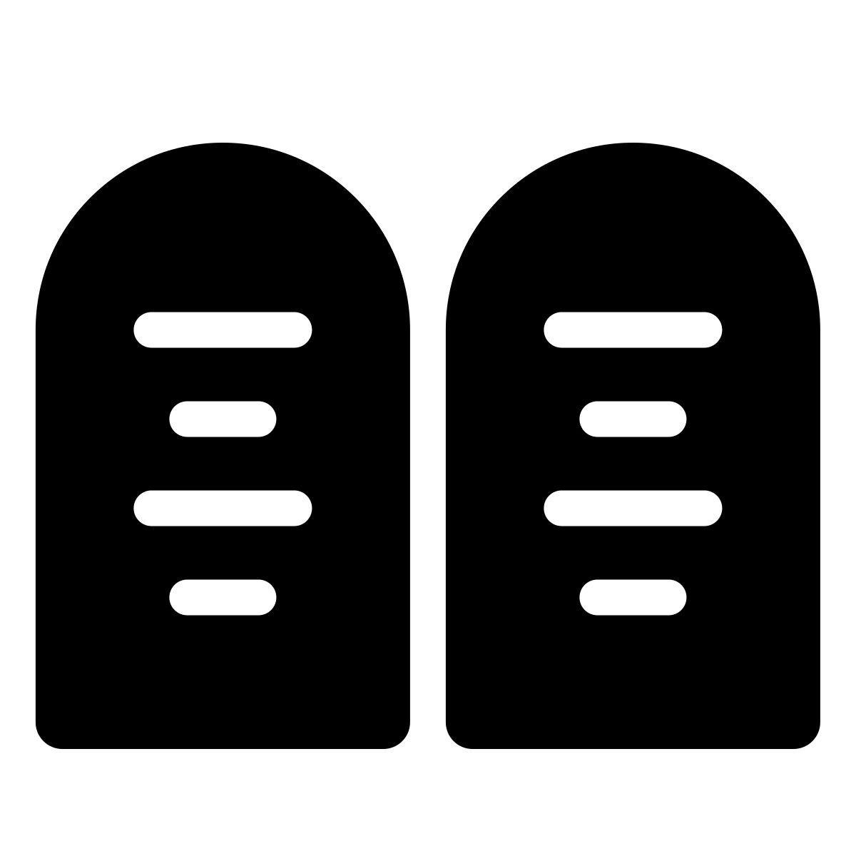 windows 11 filled style tablettes de pierre icon