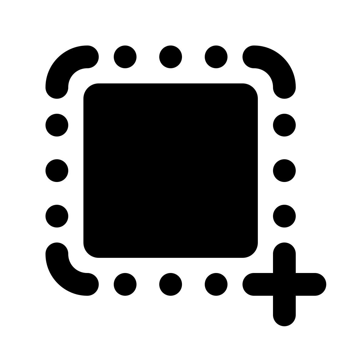 windows 11 filled style take screenshot icon