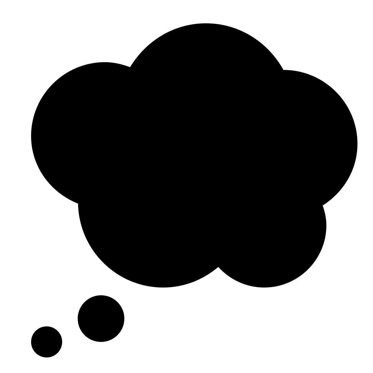 windows 11 filled style 思考气泡 icon