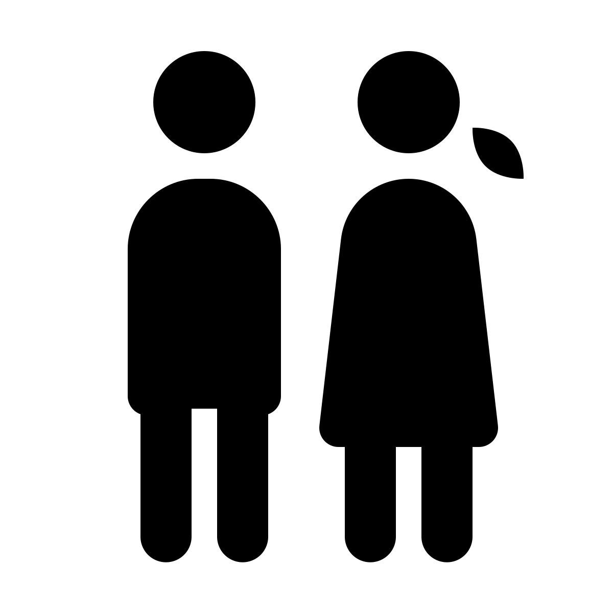 windows 11 filled style 화장실 icon