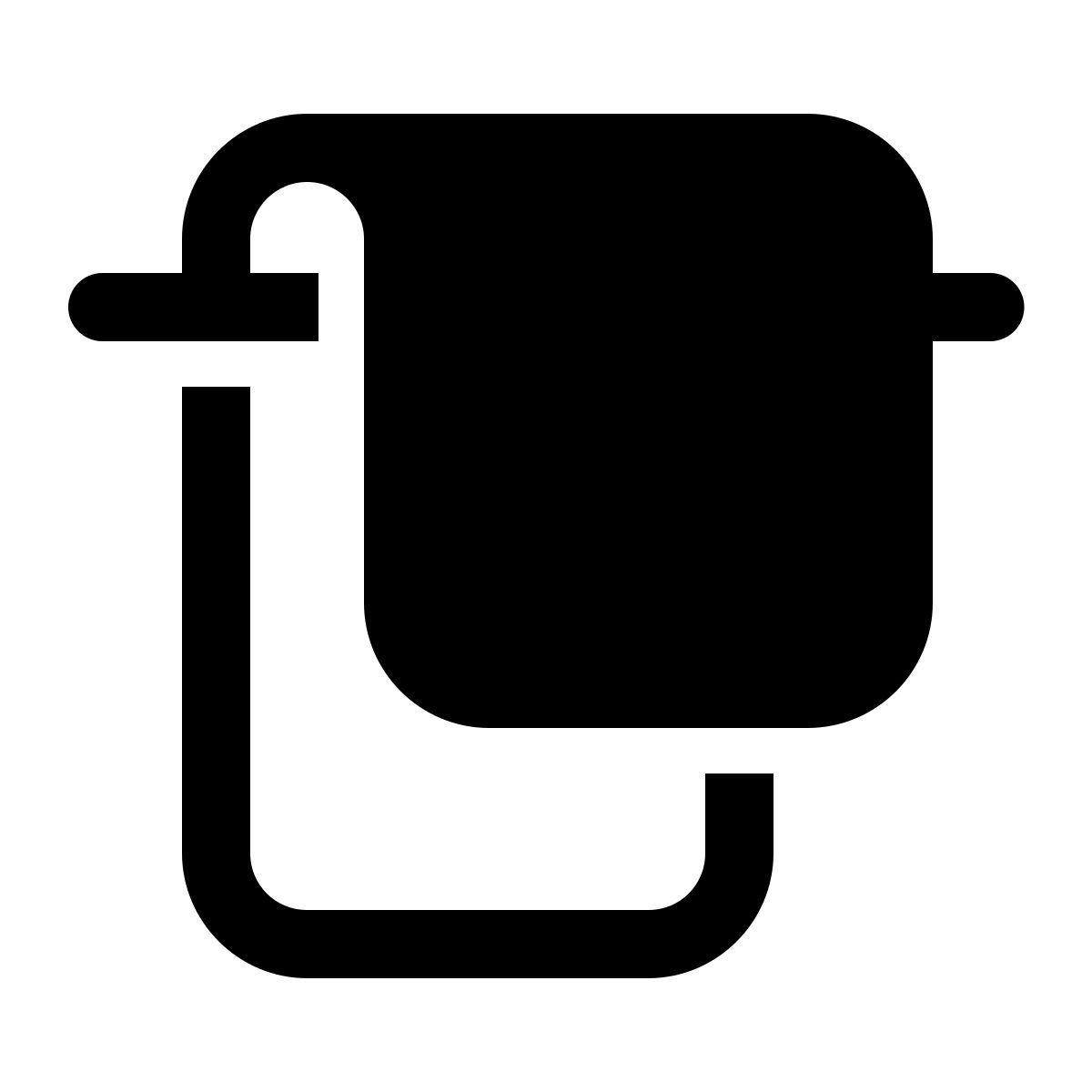 windows 11 filled style 毛巾 icon