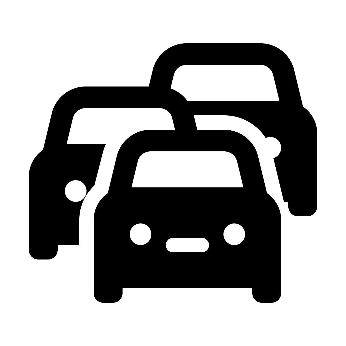 windows 11 filled style tráfico icon