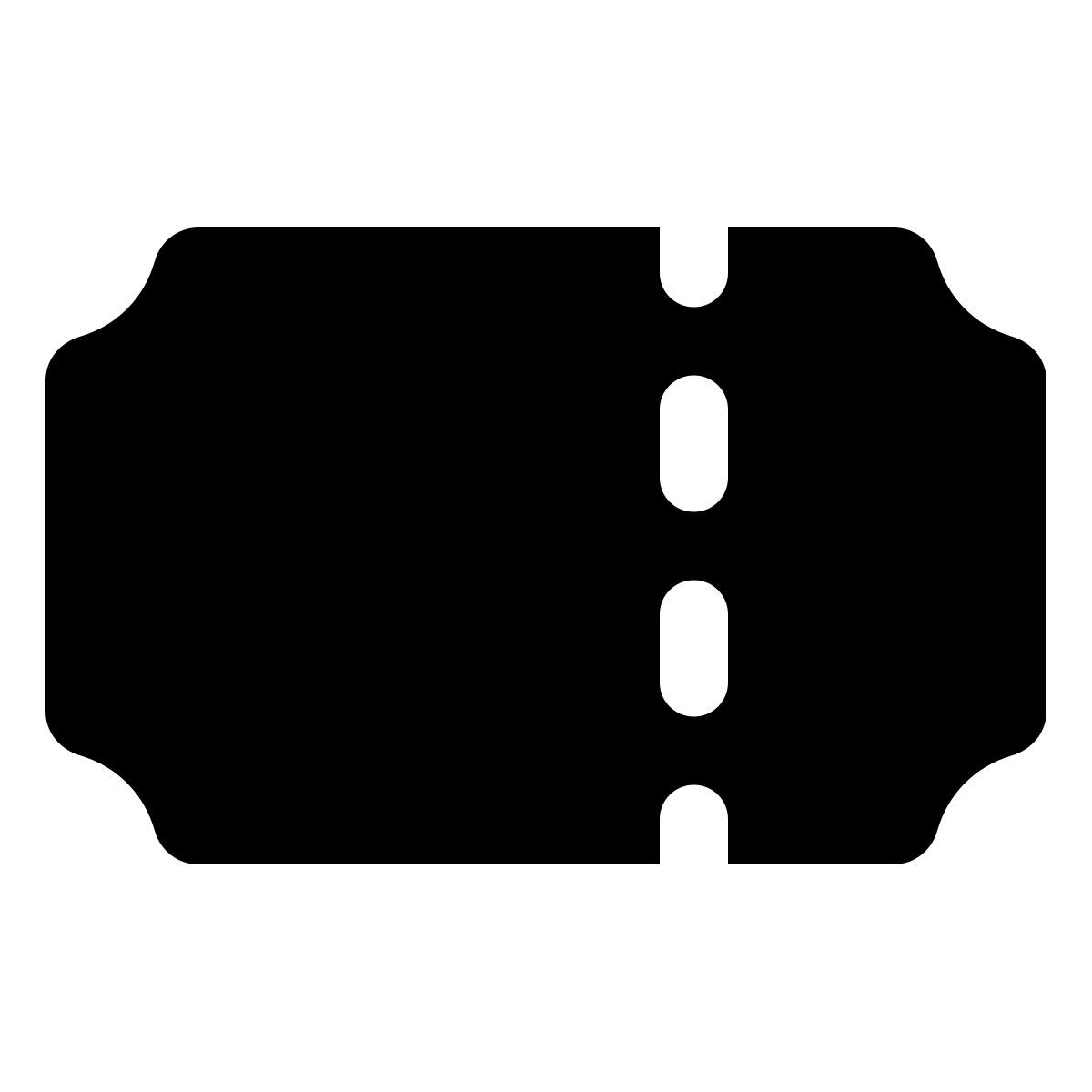 windows 11 filled style fahrkarte icon