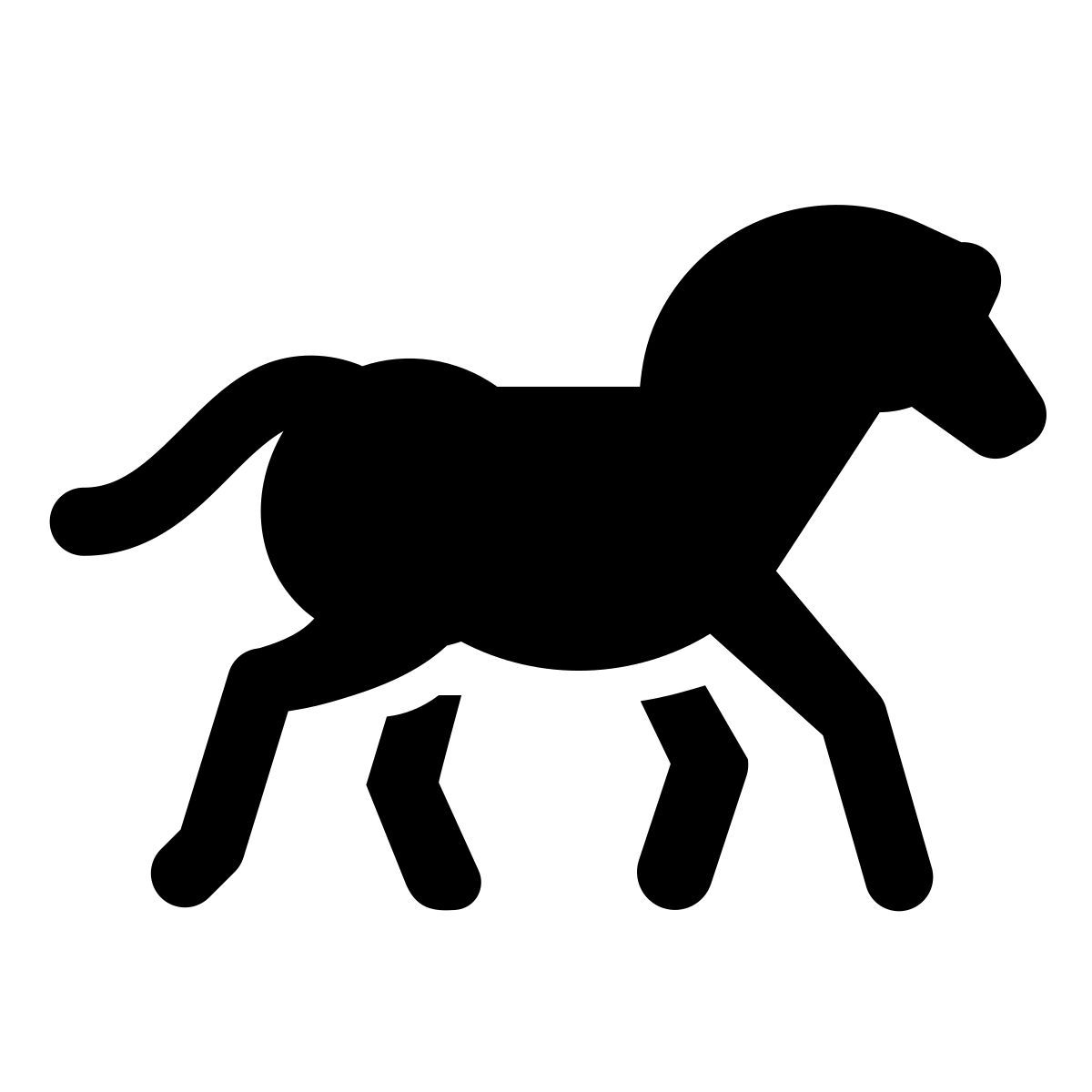 windows 11 filled style cheval de trot icon