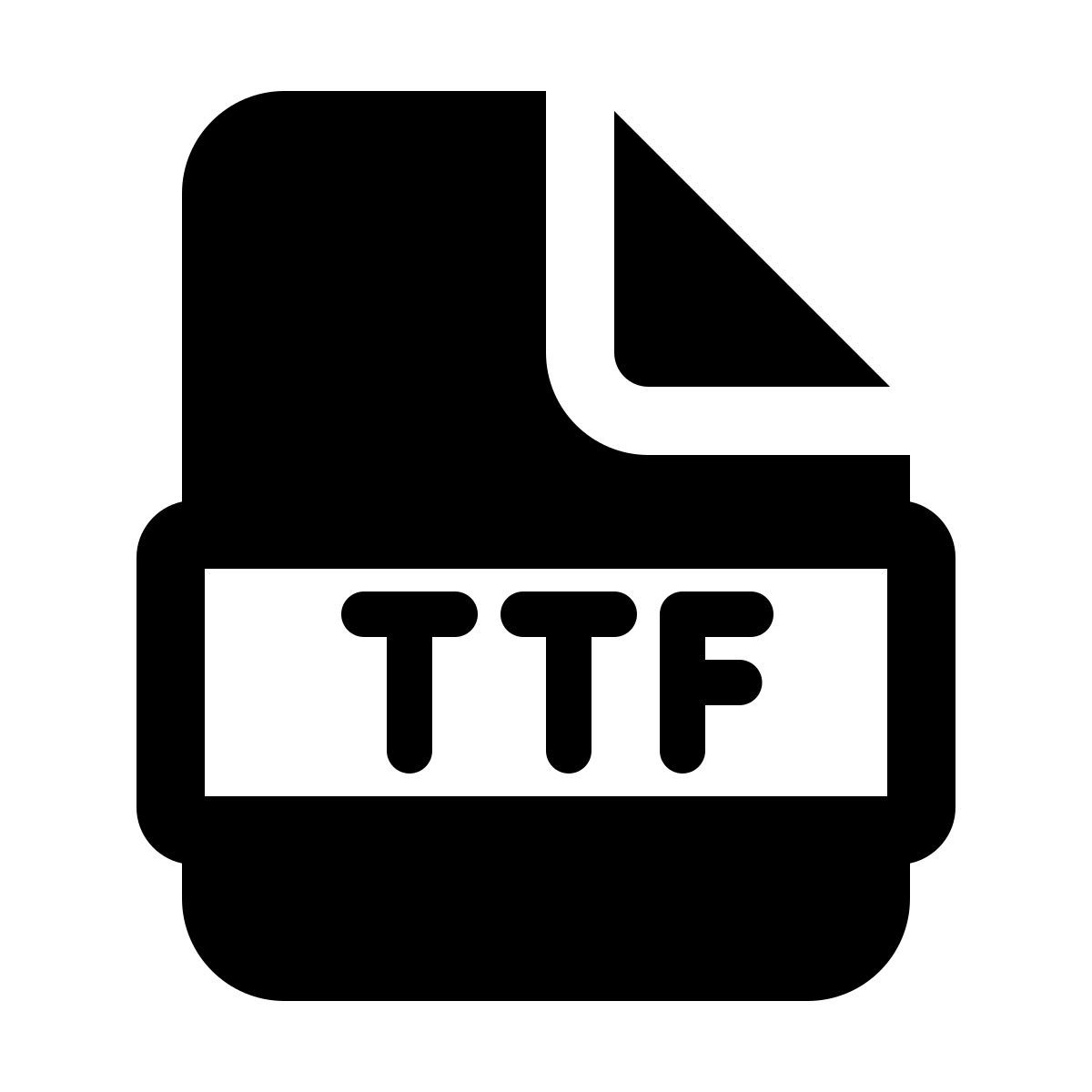 windows 11 filled style ttf icon
