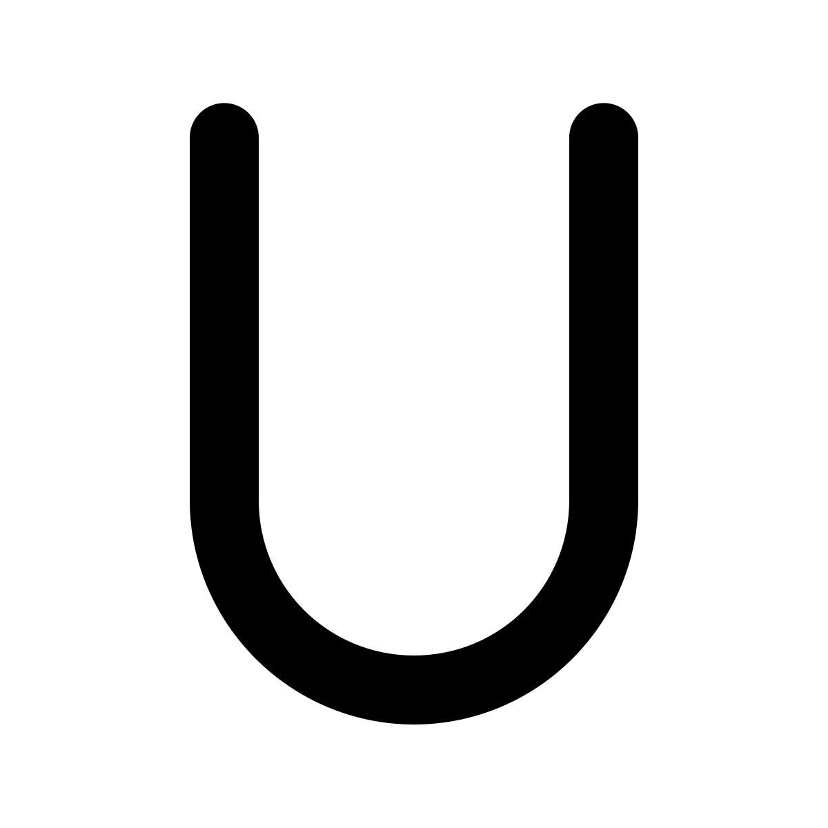 windows 11 filled style u icon