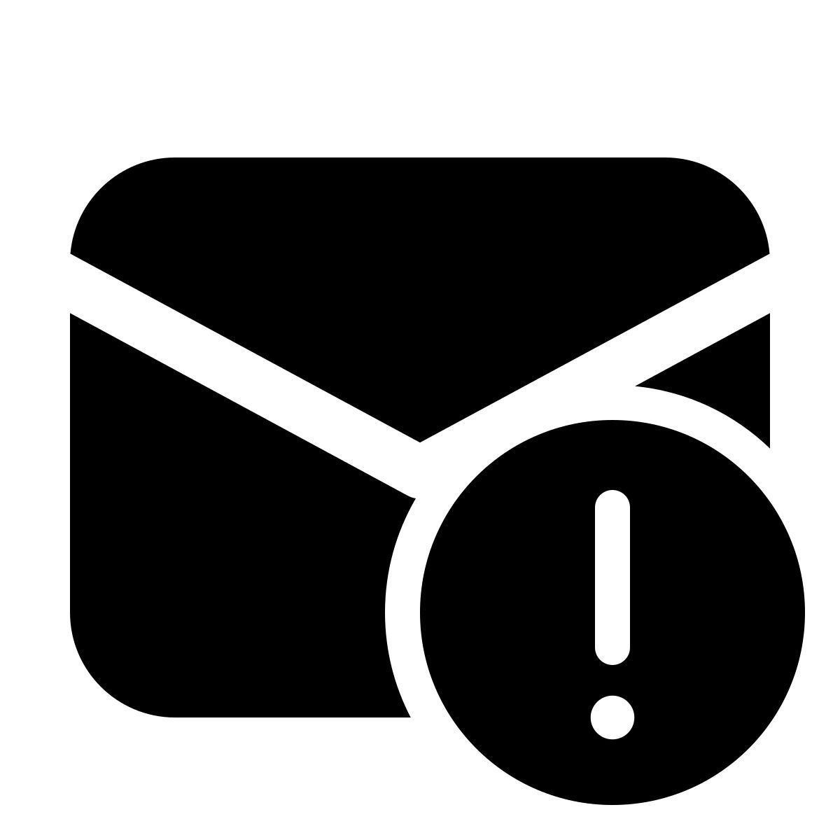 windows 11 filled style urgent message icon