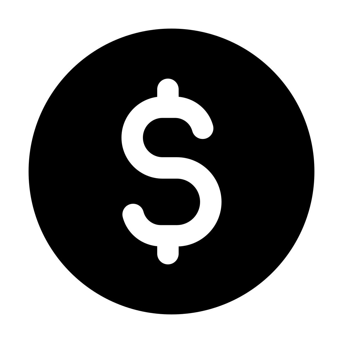 windows 11 filled style 我们美元盘旋 icon