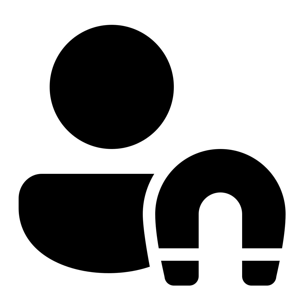 windows 11 filled style user engagement female icon