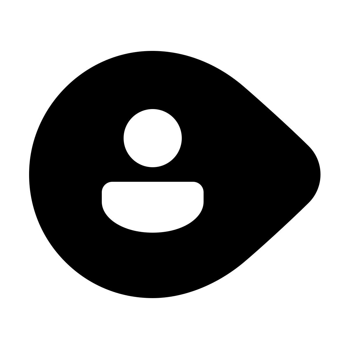 windows 11 filled style nombre de usuario icon