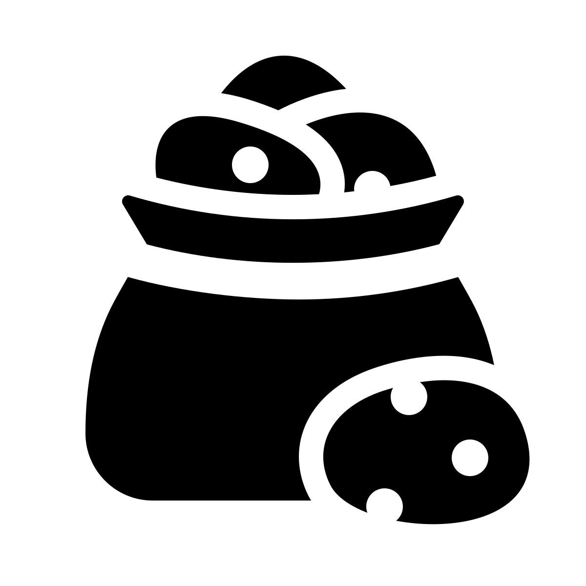 windows 11 filled style 蔬菜袋 icon