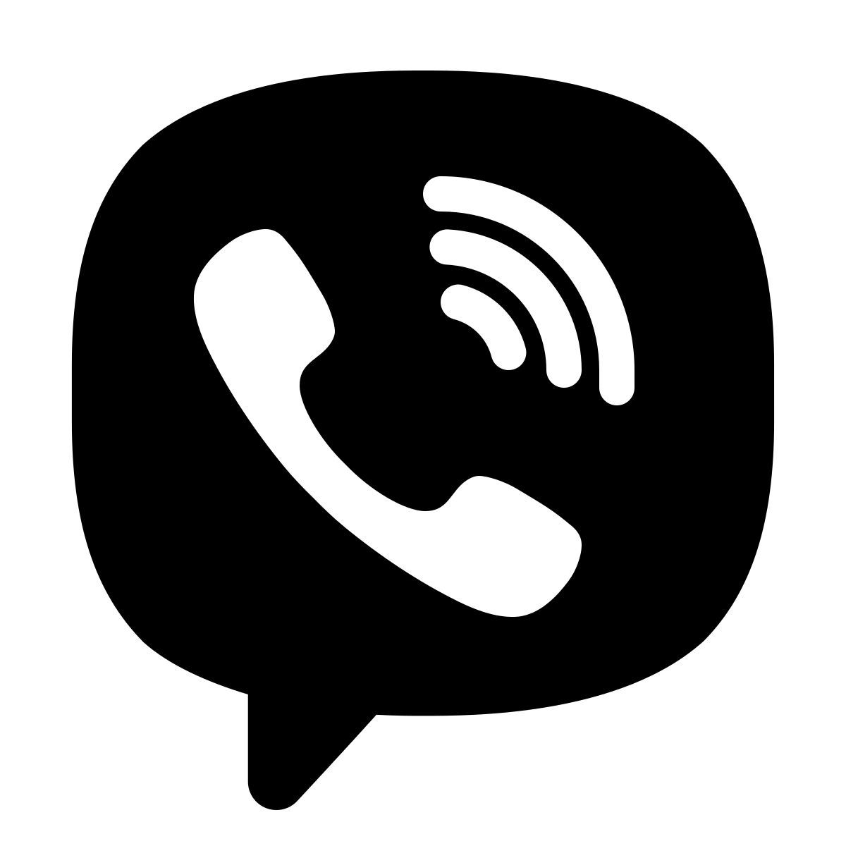 windows 11 filled style viber icon