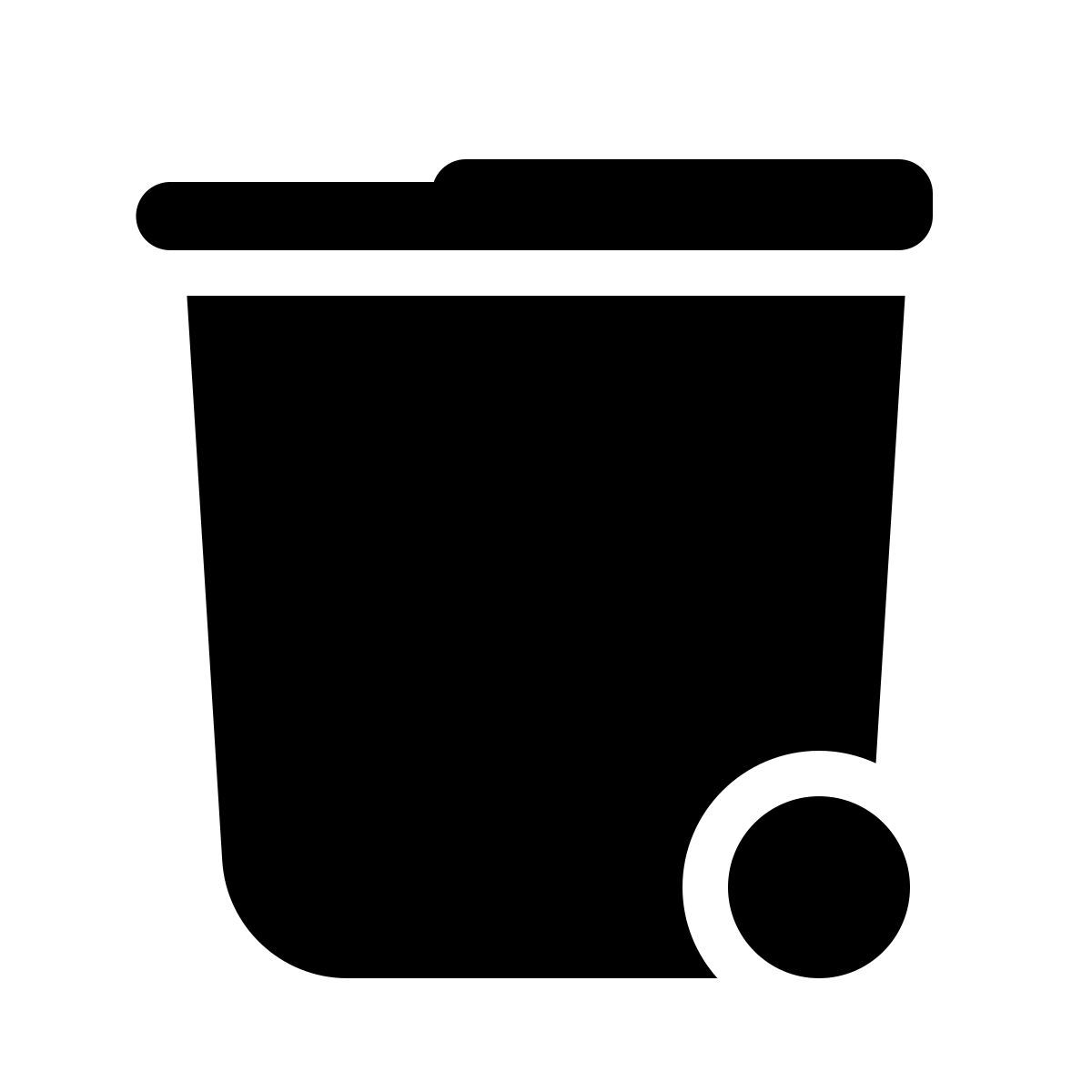 windows 11 filled style waste icon
