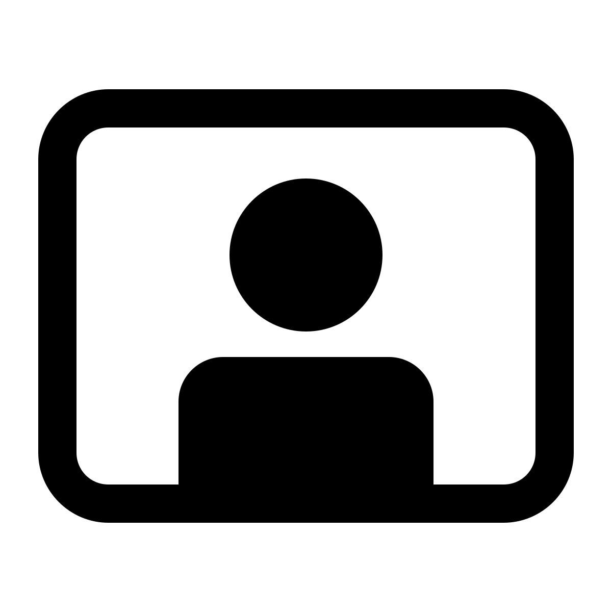 windows 11 filled style video chat icon