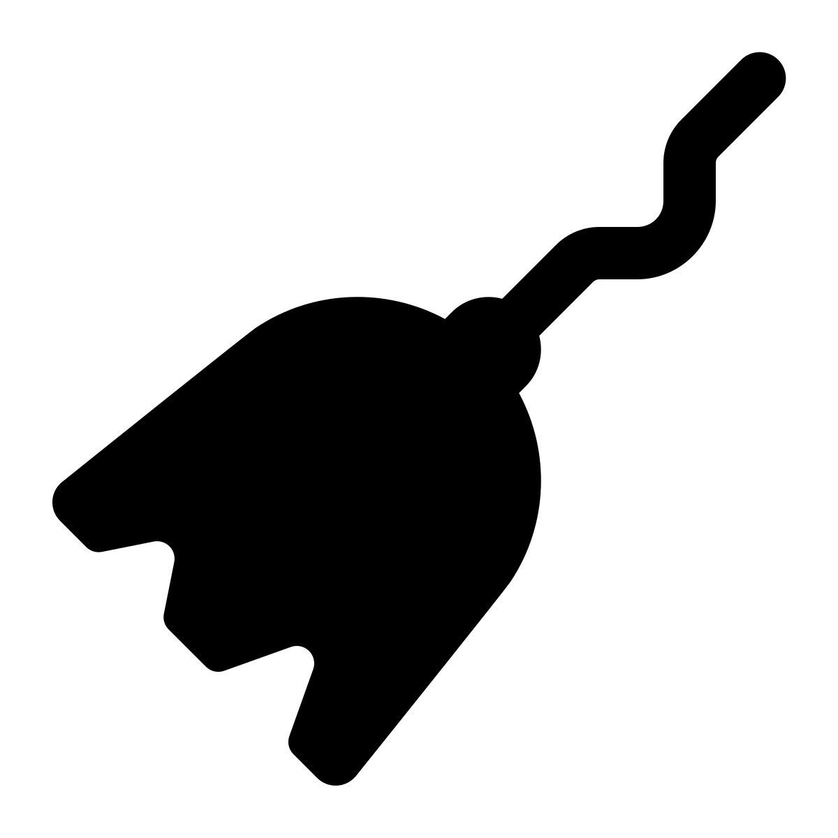windows 11 filled style witch broom icon
