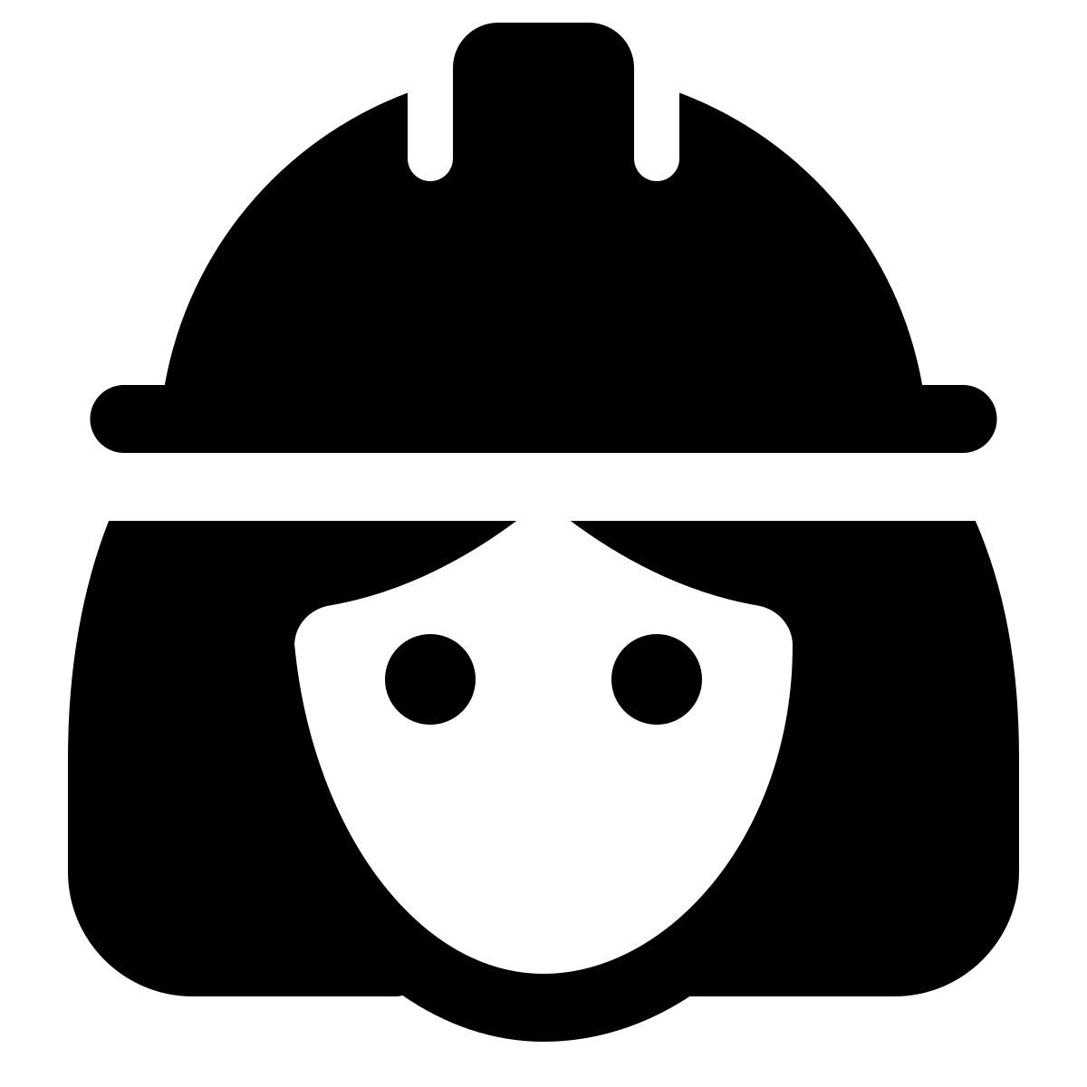 windows 11 filled style 女工人 icon