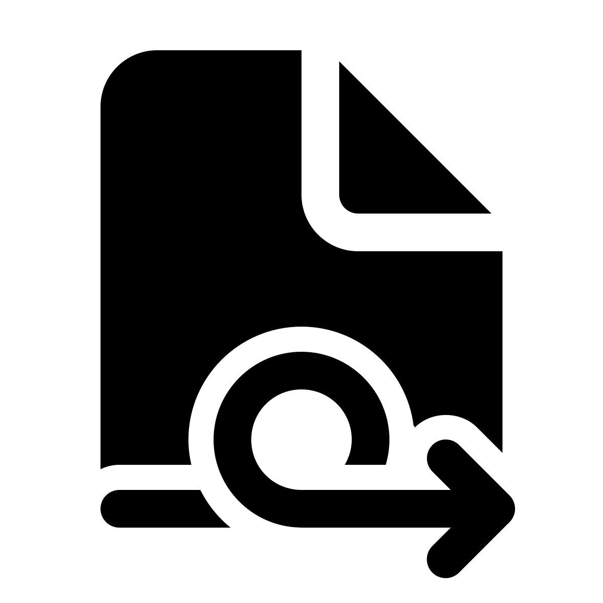 windows 11 filled style ciclo de flujo de trabajo icon