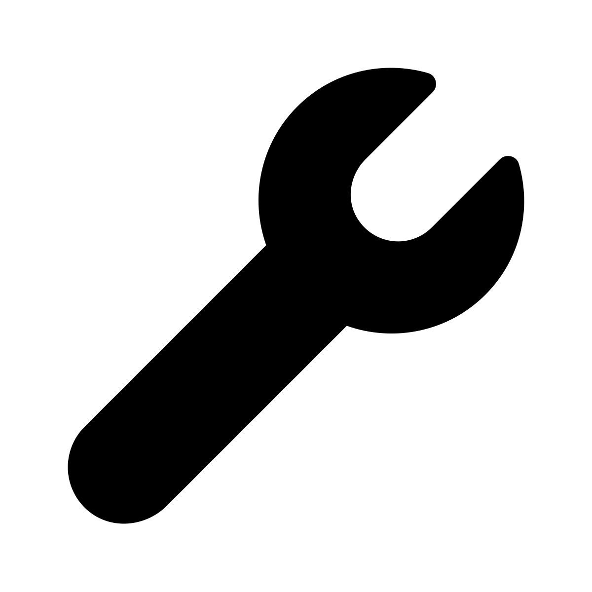 windows 11 filled style wrench icon