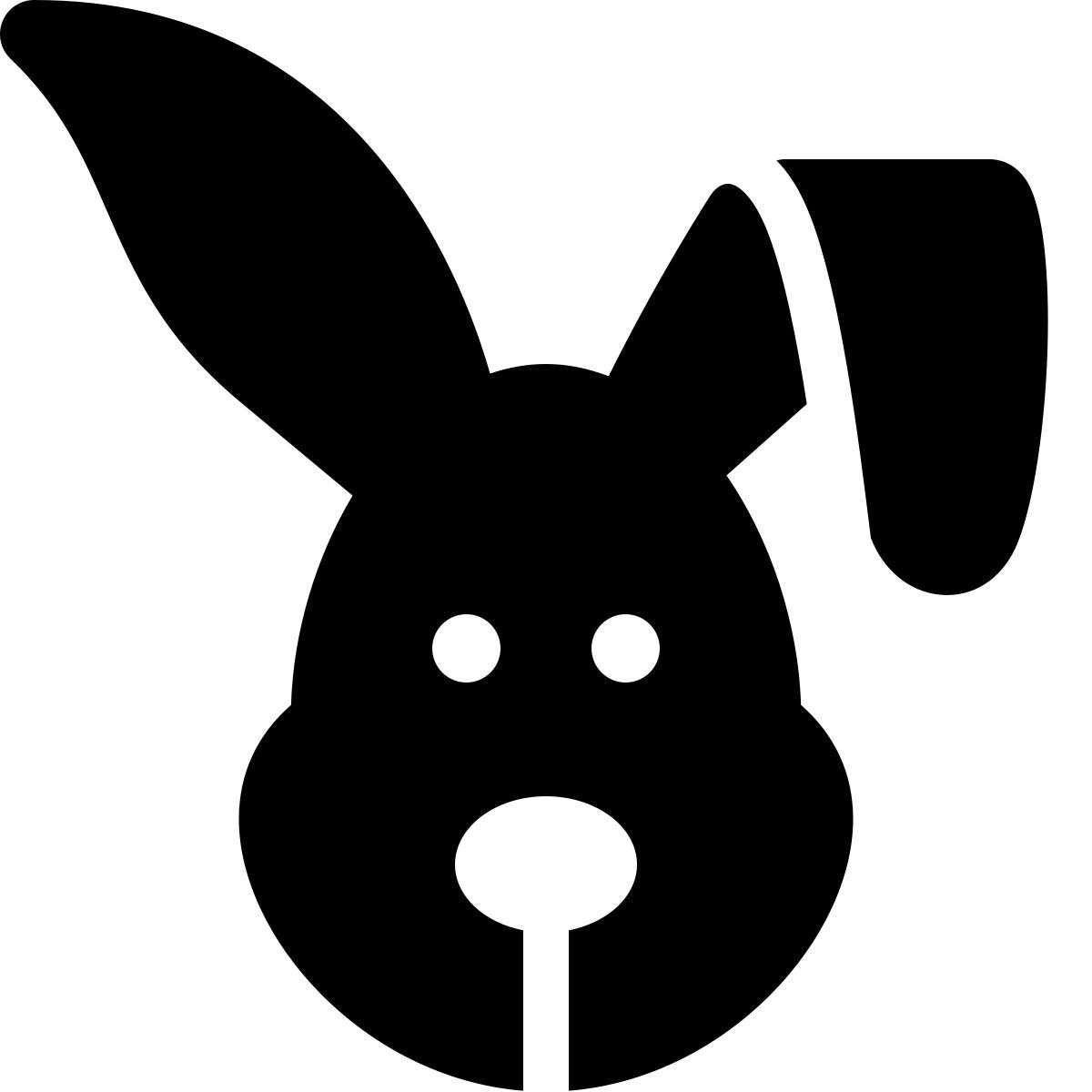 windows 11 filled style year of rabbit icon