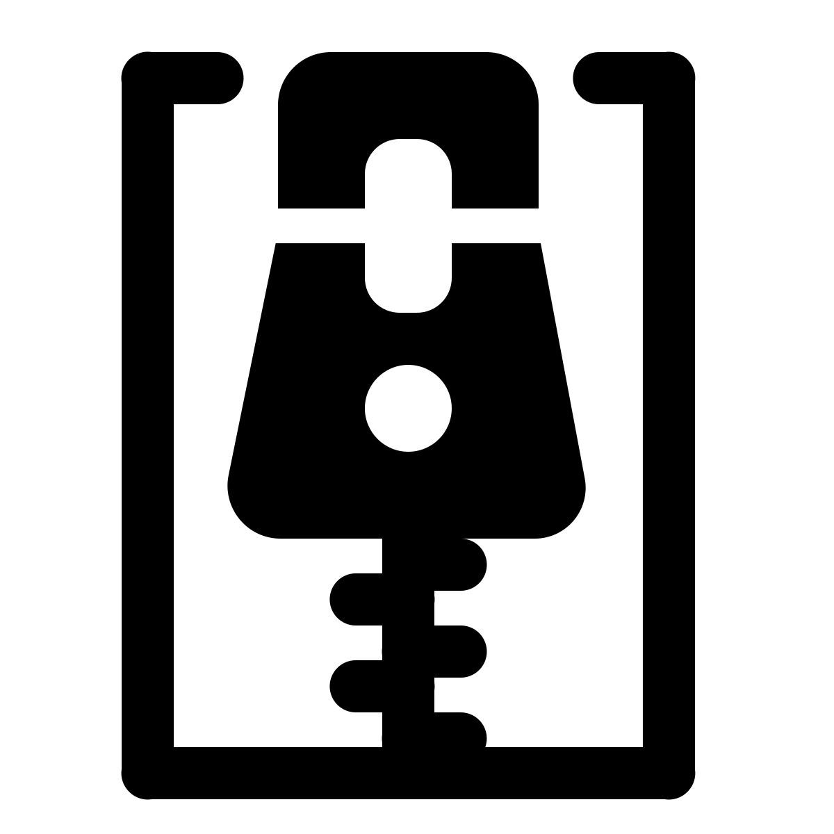 windows 11 filled style reißverschluss icon