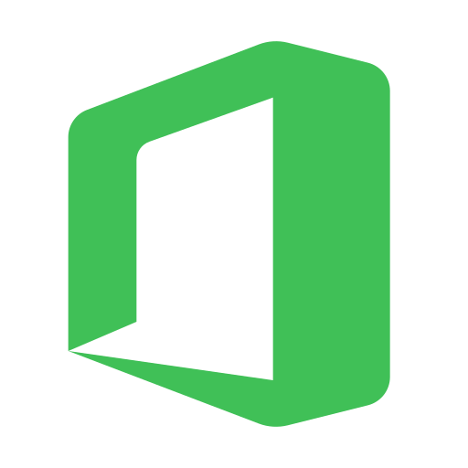 Green Office Logo Microsoft
