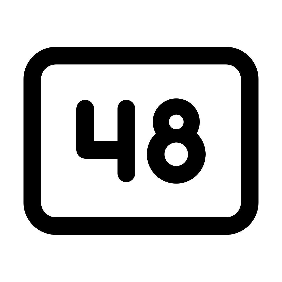 windows 11 outline style 48 icon