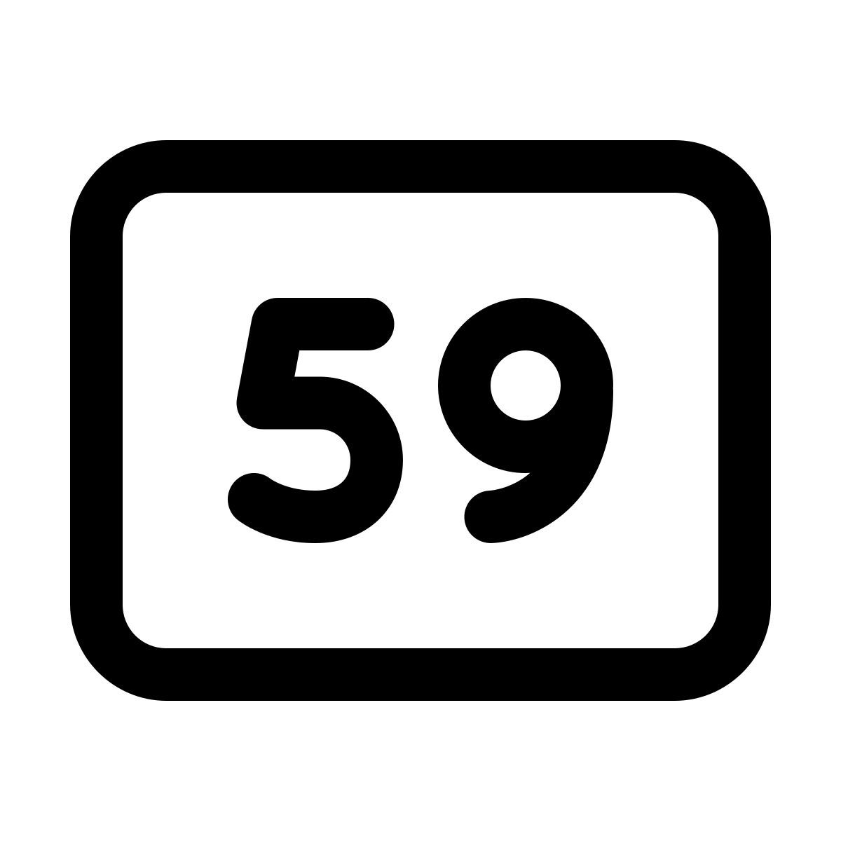 windows 11 outline style 59 icon