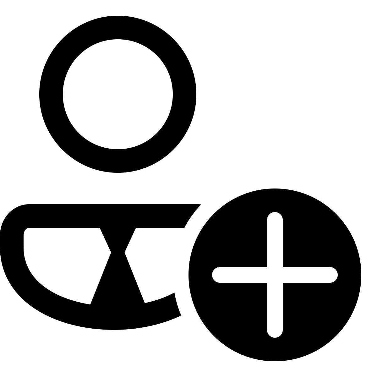 windows 11 outline style agregar administrador icon