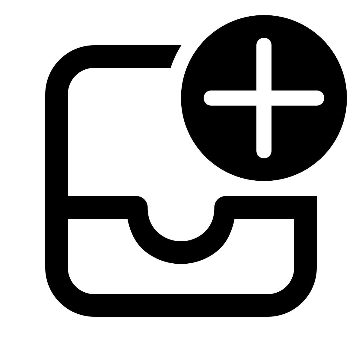 windows 11 outline style zum posteingang hinzufügen icon