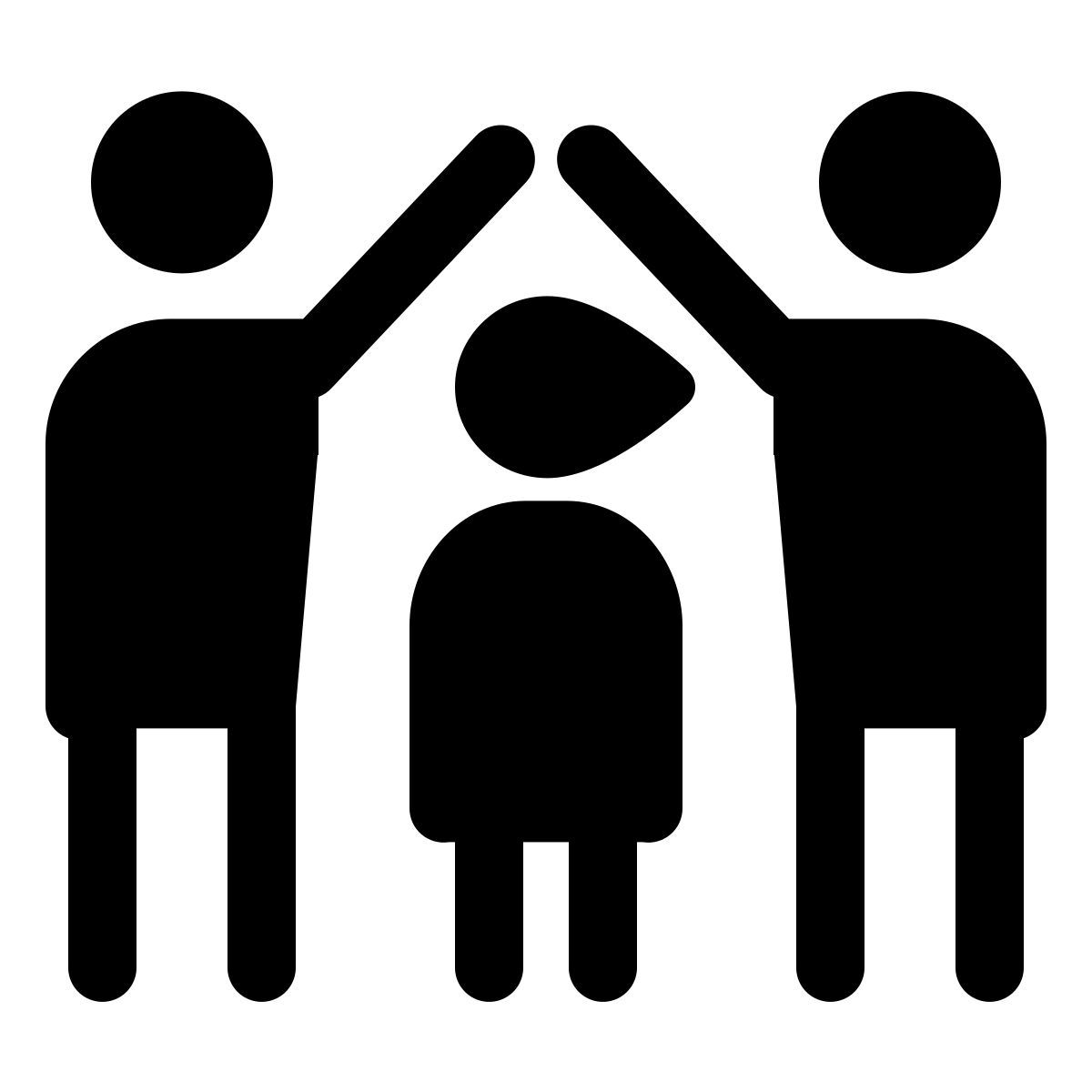 windows 11 outline style adopted girl icon